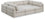 Canapé modulaire en lin texturé Beckham