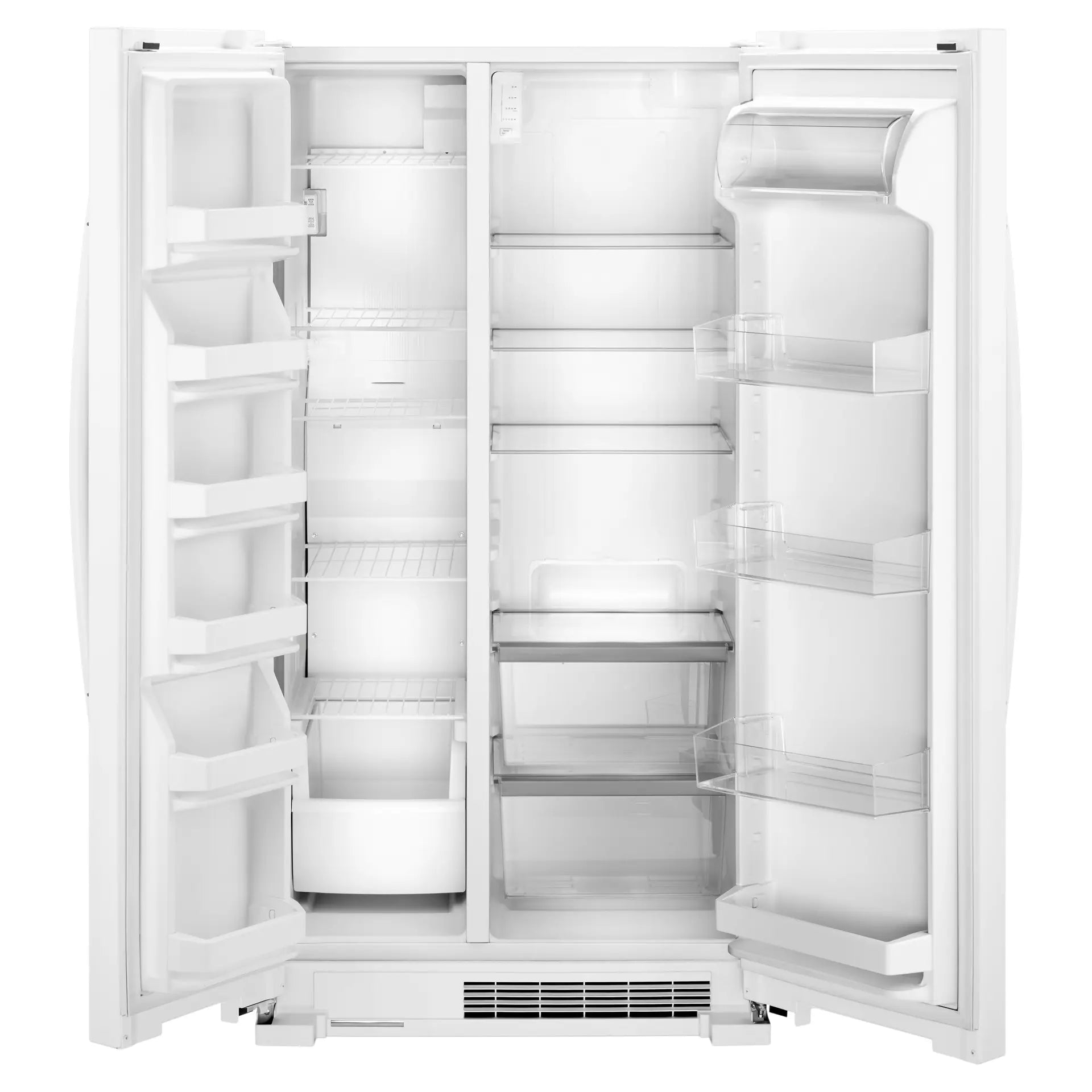 Réfrigérateur Whirlpool 36" 25 pi³ Côte à Côte Blanc Conforme ADA WRS315SNHW