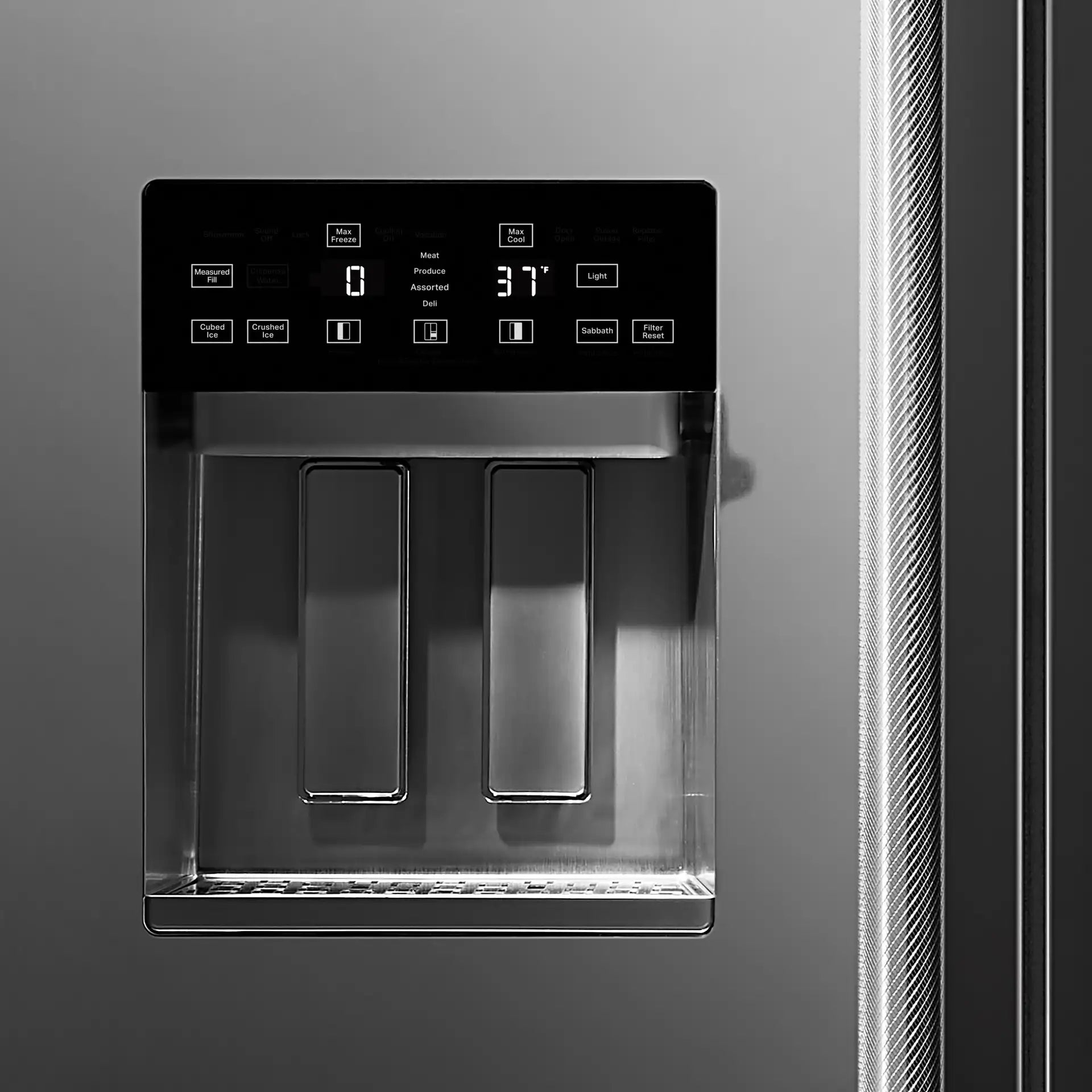 Réfrigérateur Jenn-Air JBSS42E22L encastrable 42 po noir obsidienne