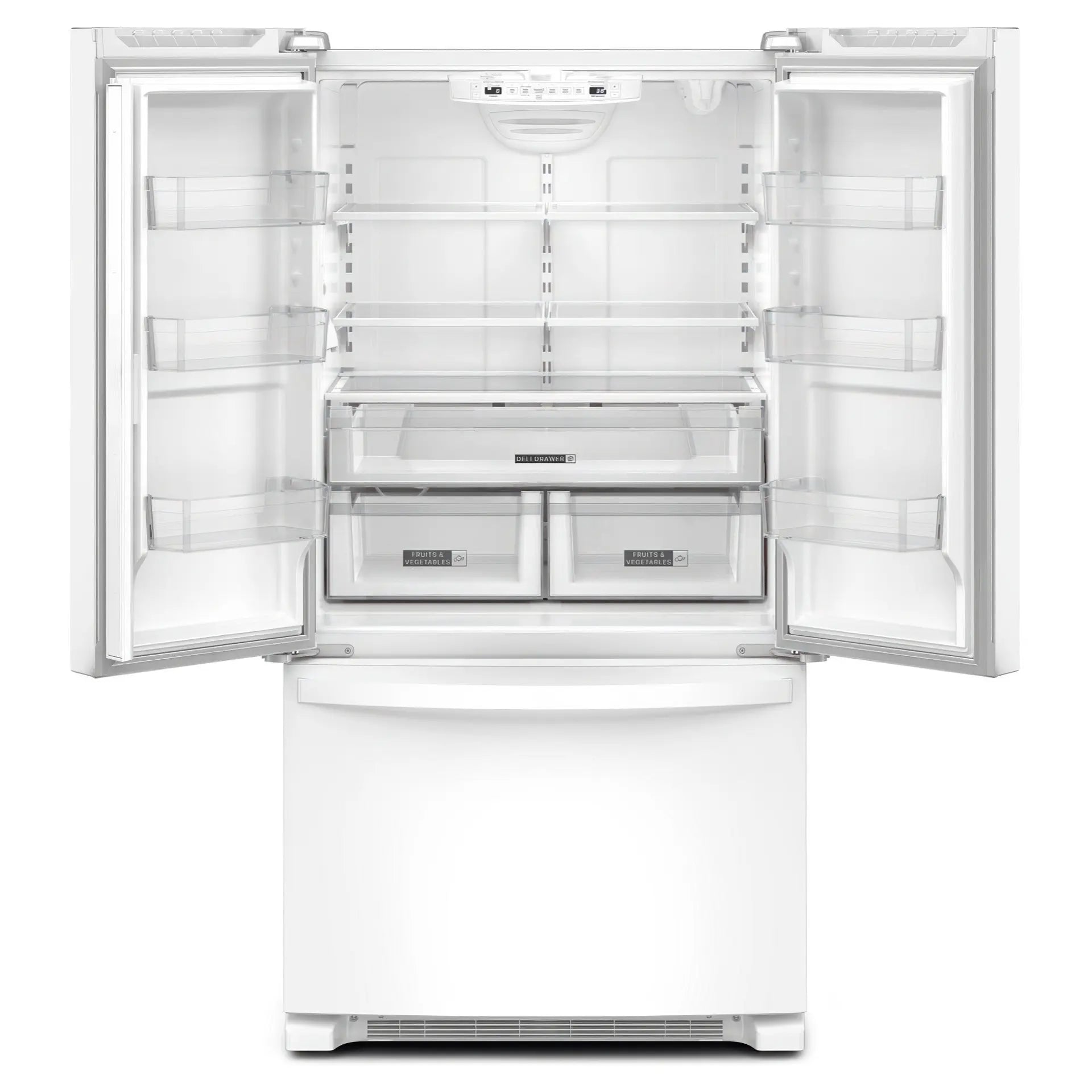 Whirlpool 25 cu. ft. 36" French Door Refrigerator - White