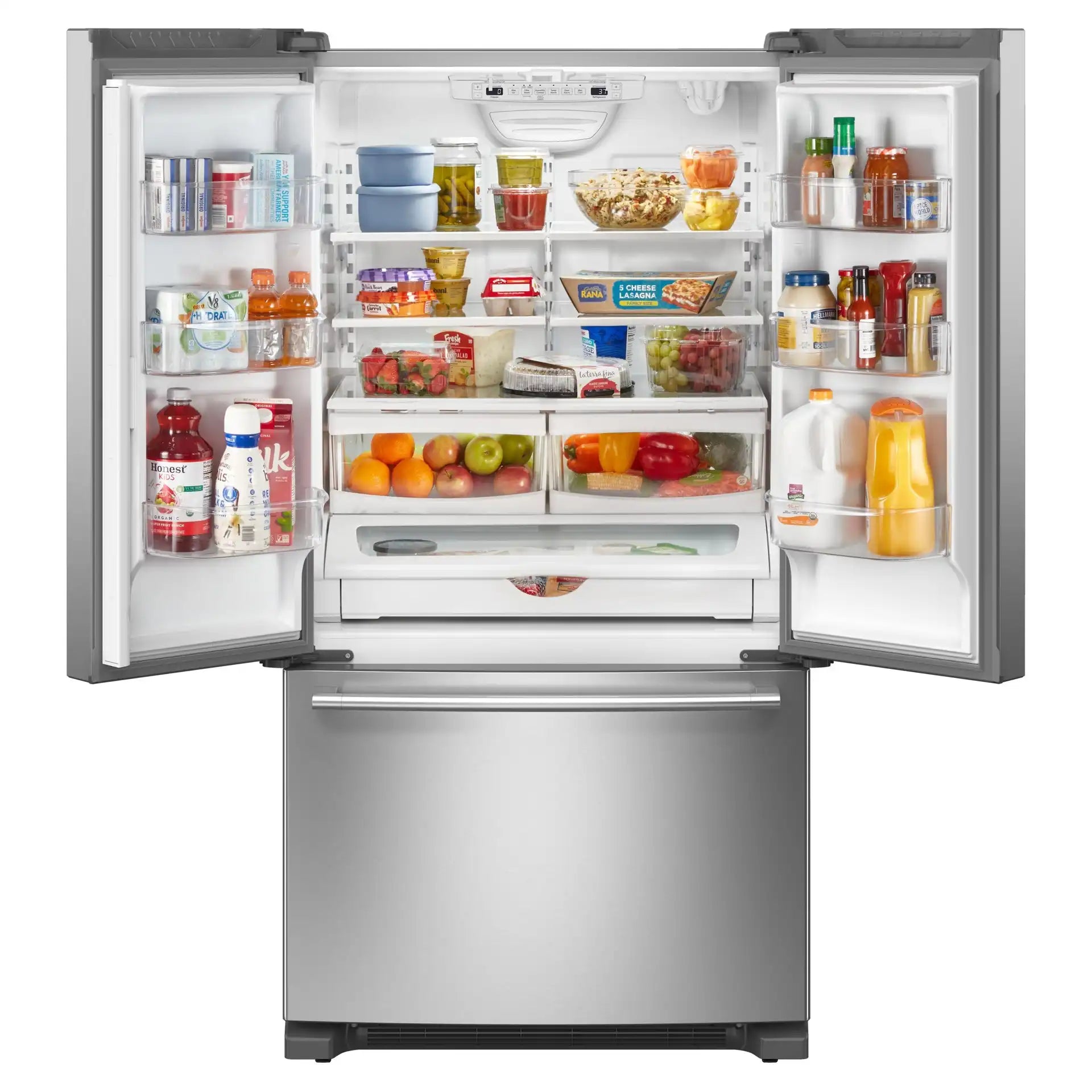Réfrigérateur Maytag 25,2 pi³ Portes Françaises Inox 36 po