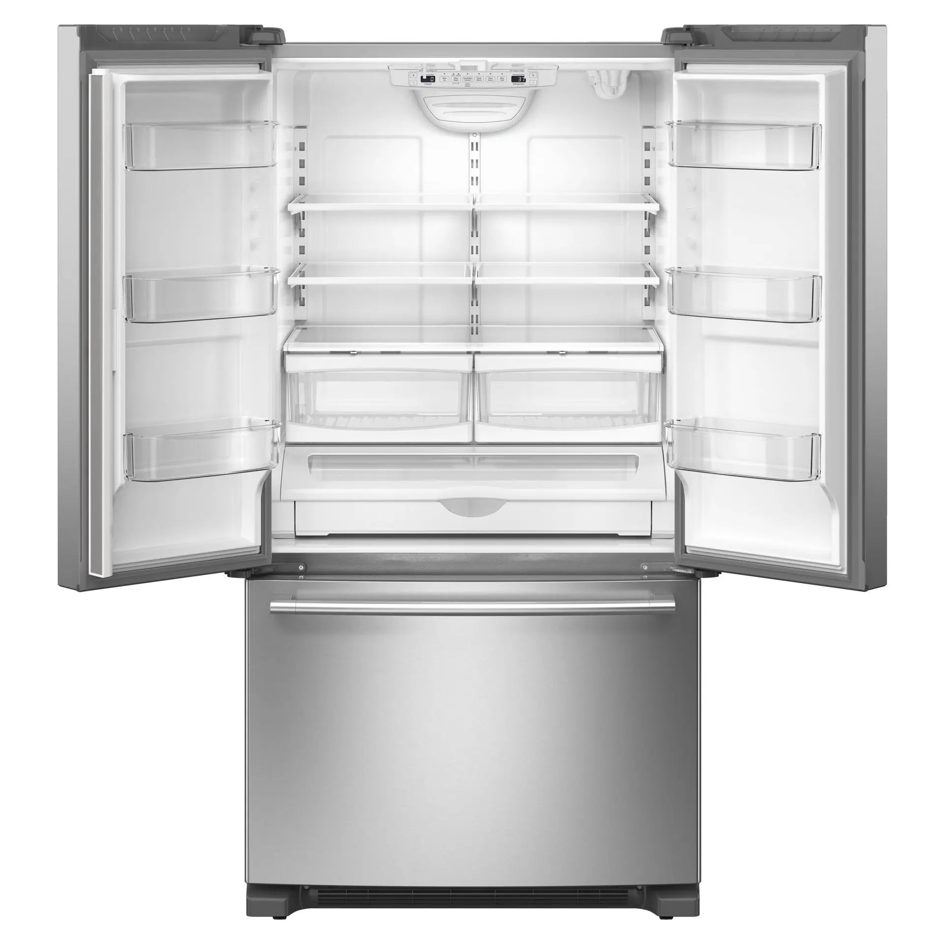 Réfrigérateur Maytag 25,2 pi³ Portes Françaises Inox 36 po