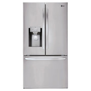 Réfrigérateur LG 36" 27,7 pi³ Portes Françaises Inox avec Craft Ice™ et Wi-Fi LHFS28XBS