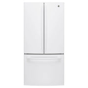 Réfrigérateur GE 18,6 pi³ Portes Françaises Blanc 33"