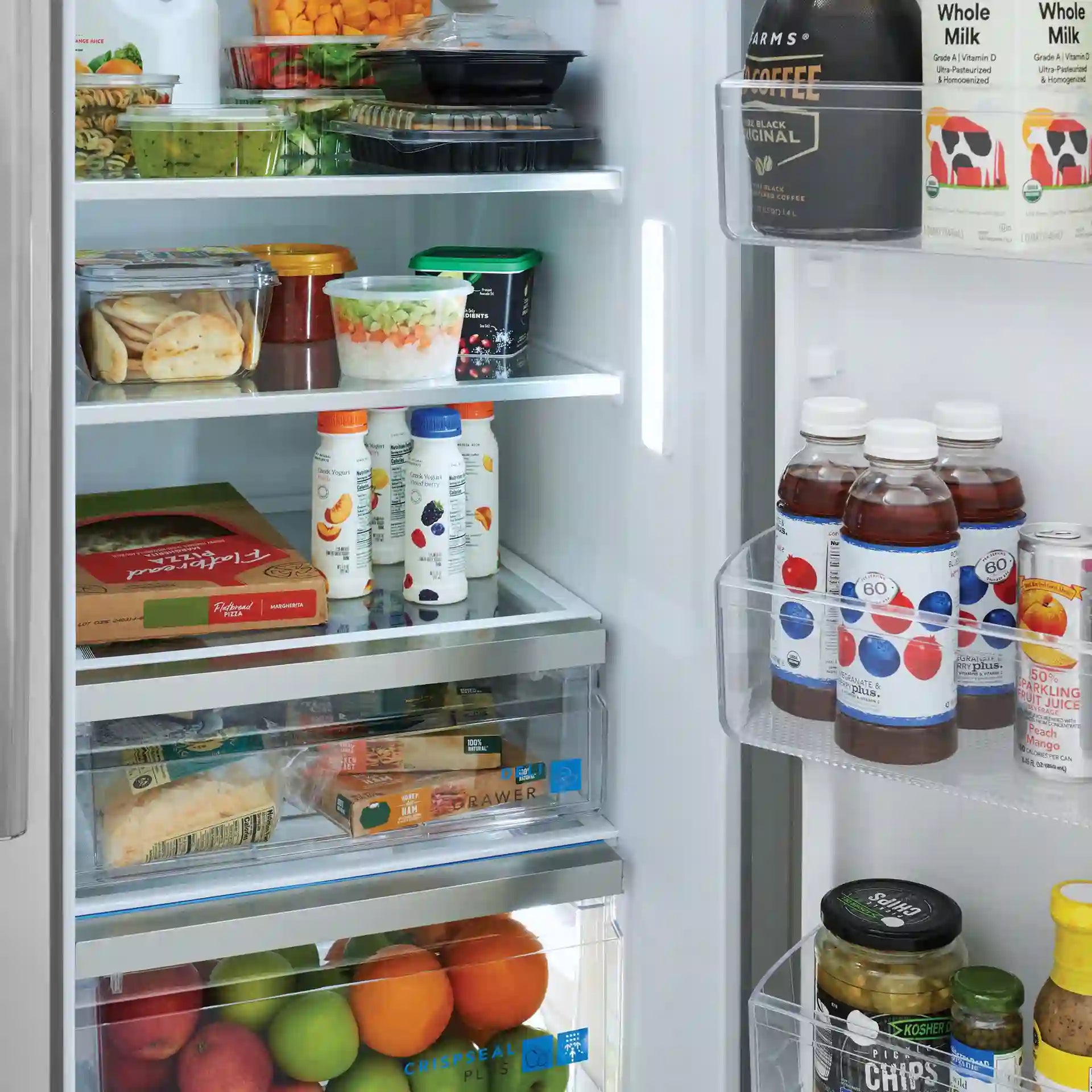 Réfrigérateur Frigidaire Gallery 36 po, 26 pi³ côte à côte en acier inoxydable anti-traces GRSN2620AF