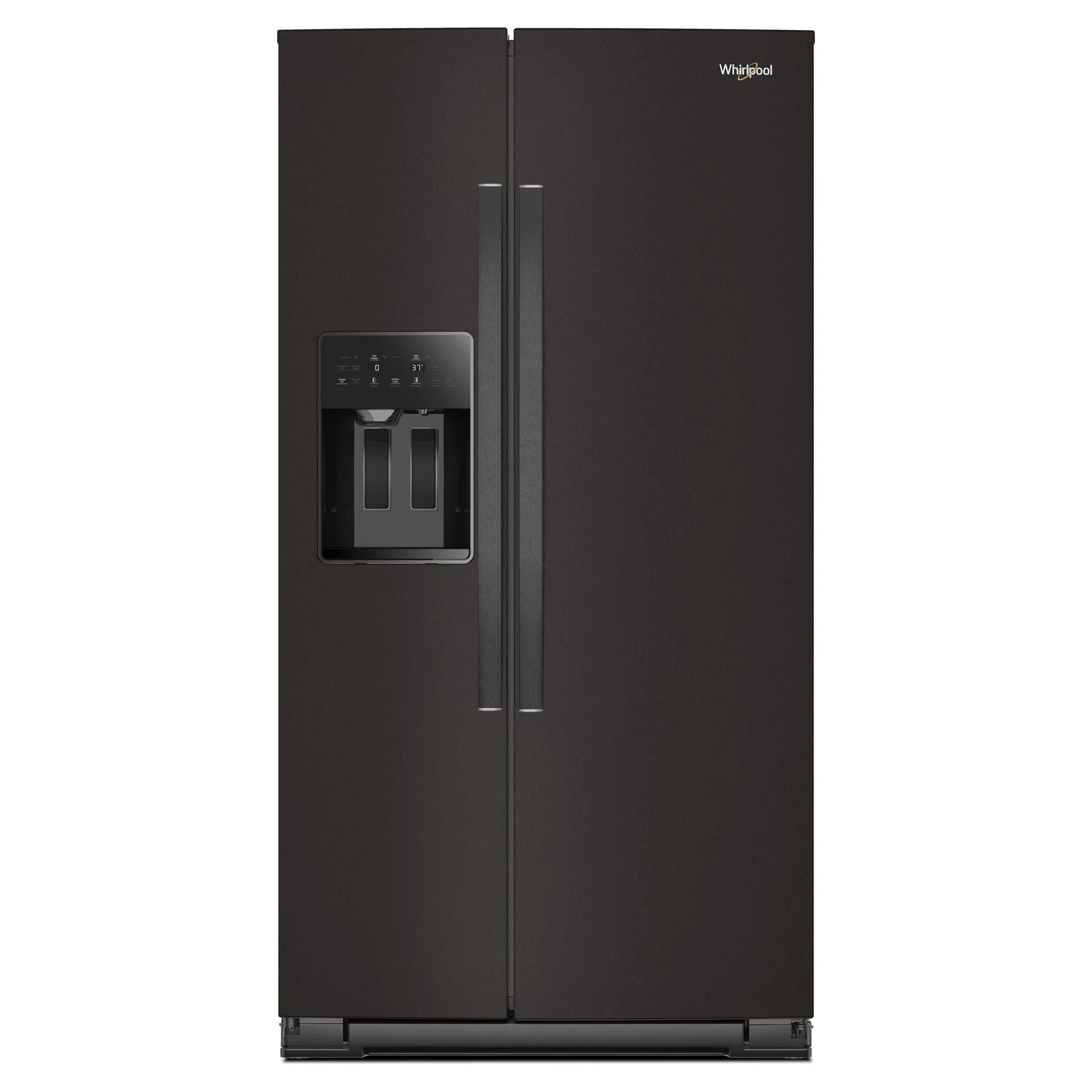 Whirlpool 36" 20.85 cu. ft. Black Stainless Steel Counter-Depth Side-by-Side Refrigerator