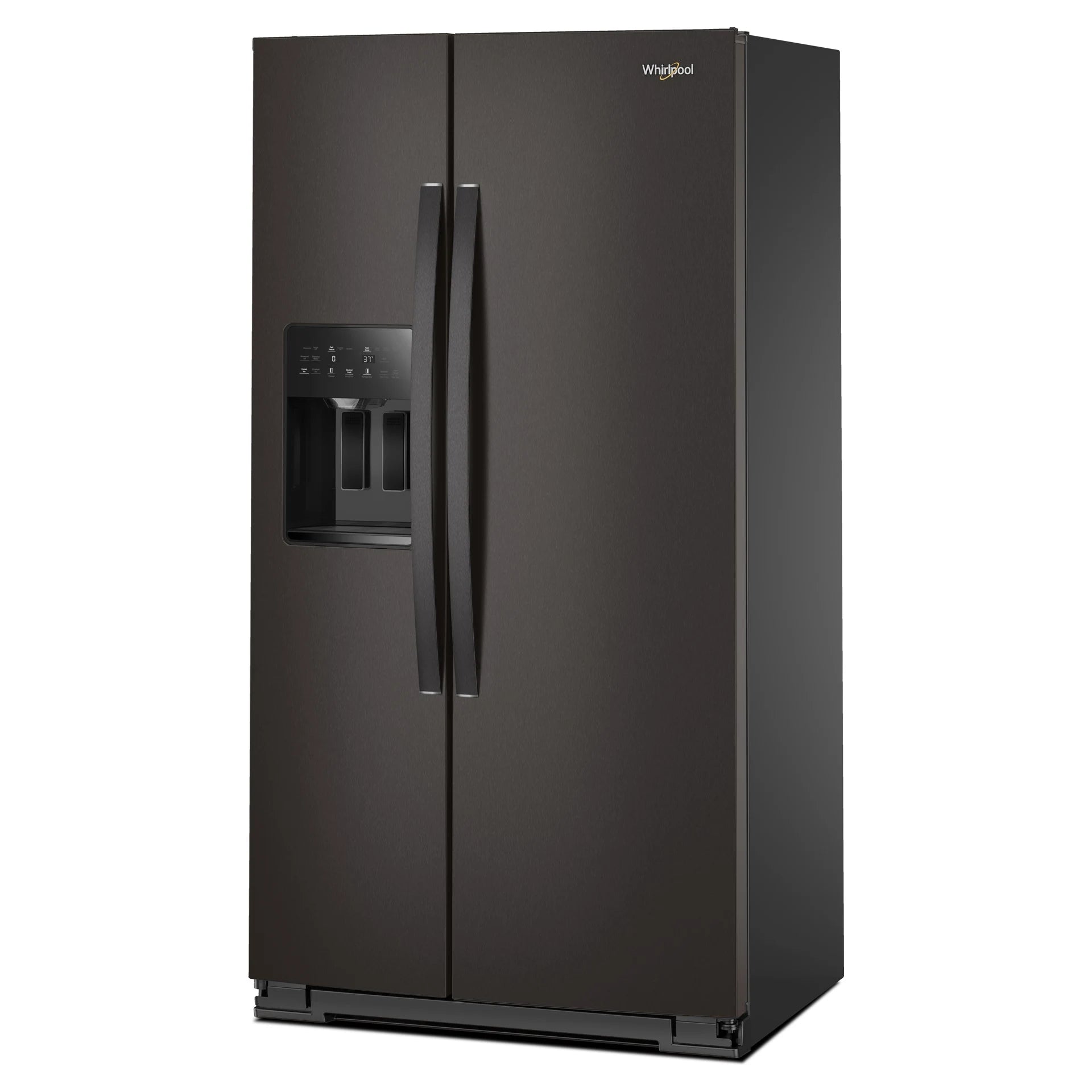 Whirlpool 36" 20.85 cu. ft. Black Stainless Steel Counter-Depth Side-by-Side Refrigerator