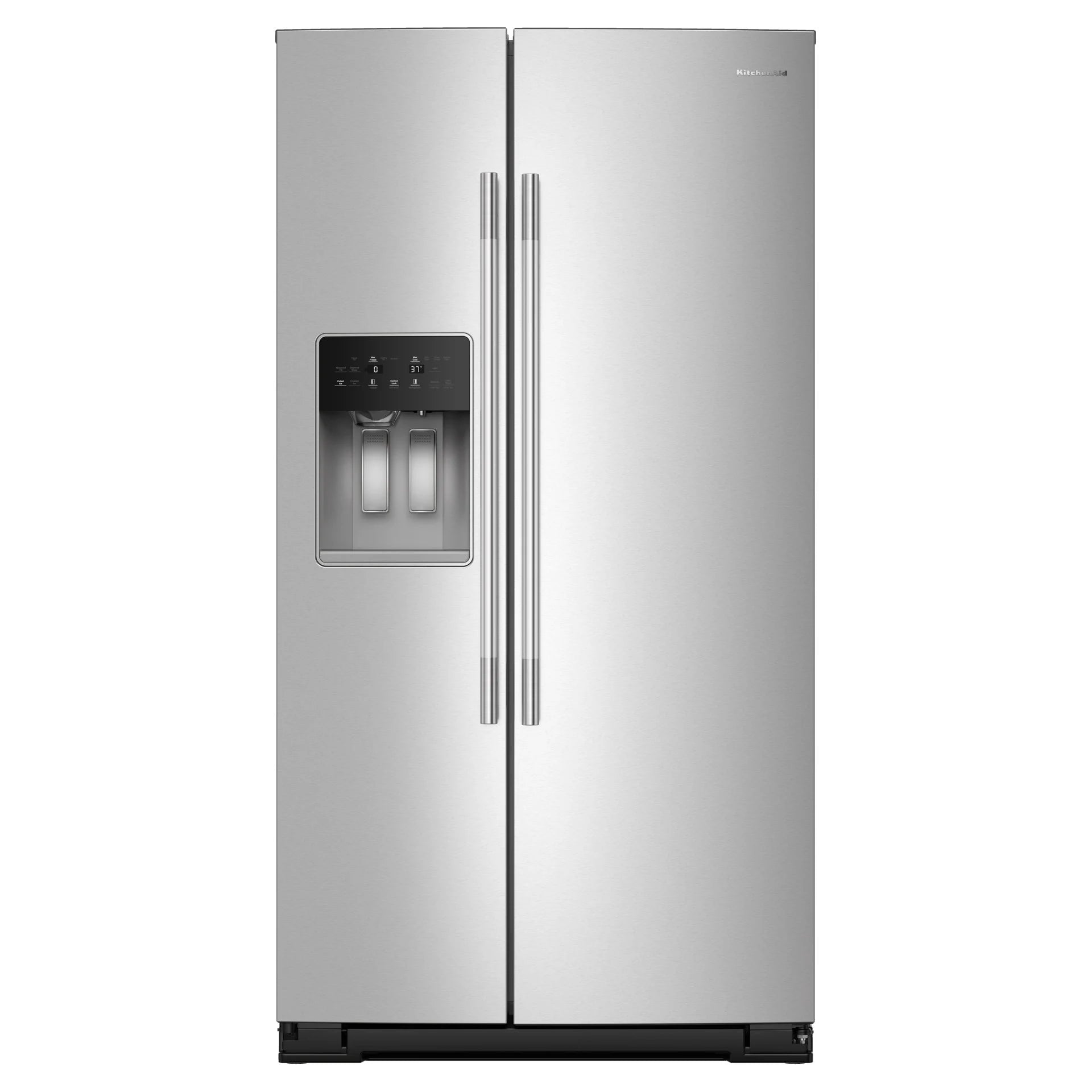 Réfrigérateur KitchenAid 28,7 pi³ Côte à Côte Inox 36 po