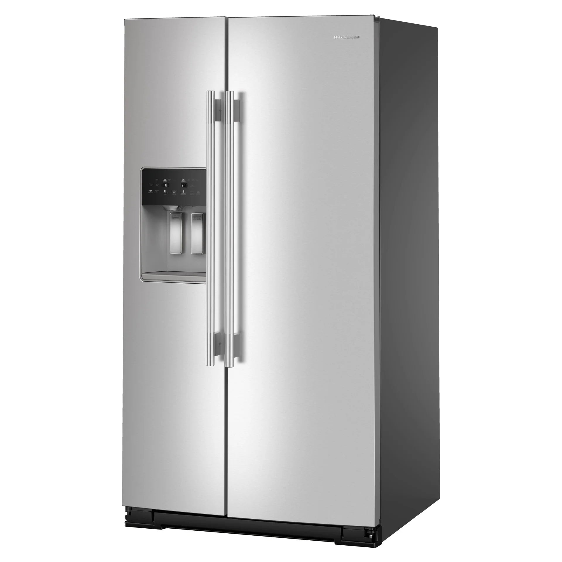Réfrigérateur KitchenAid 28,7 pi³ Côte à Côte Inox 36 po
