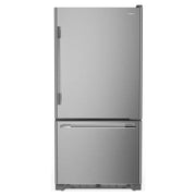 Réfrigérateur KitchenAid 19 cu. pi, congélateur inférieur, acier inoxydable, 30 po