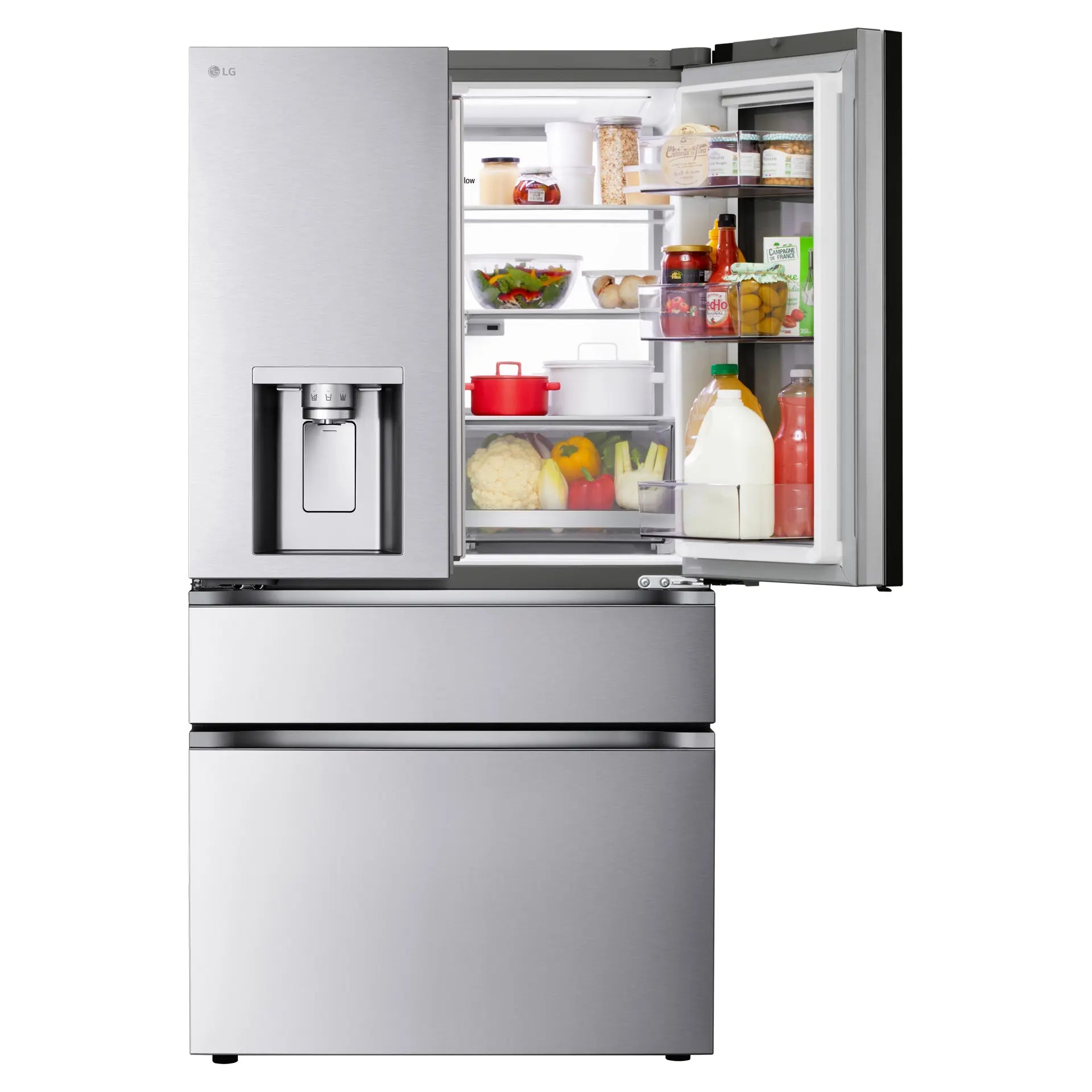 Réfrigérateur LG 29 pi³ InstaView™ MyColor™ Mini Craft Ice