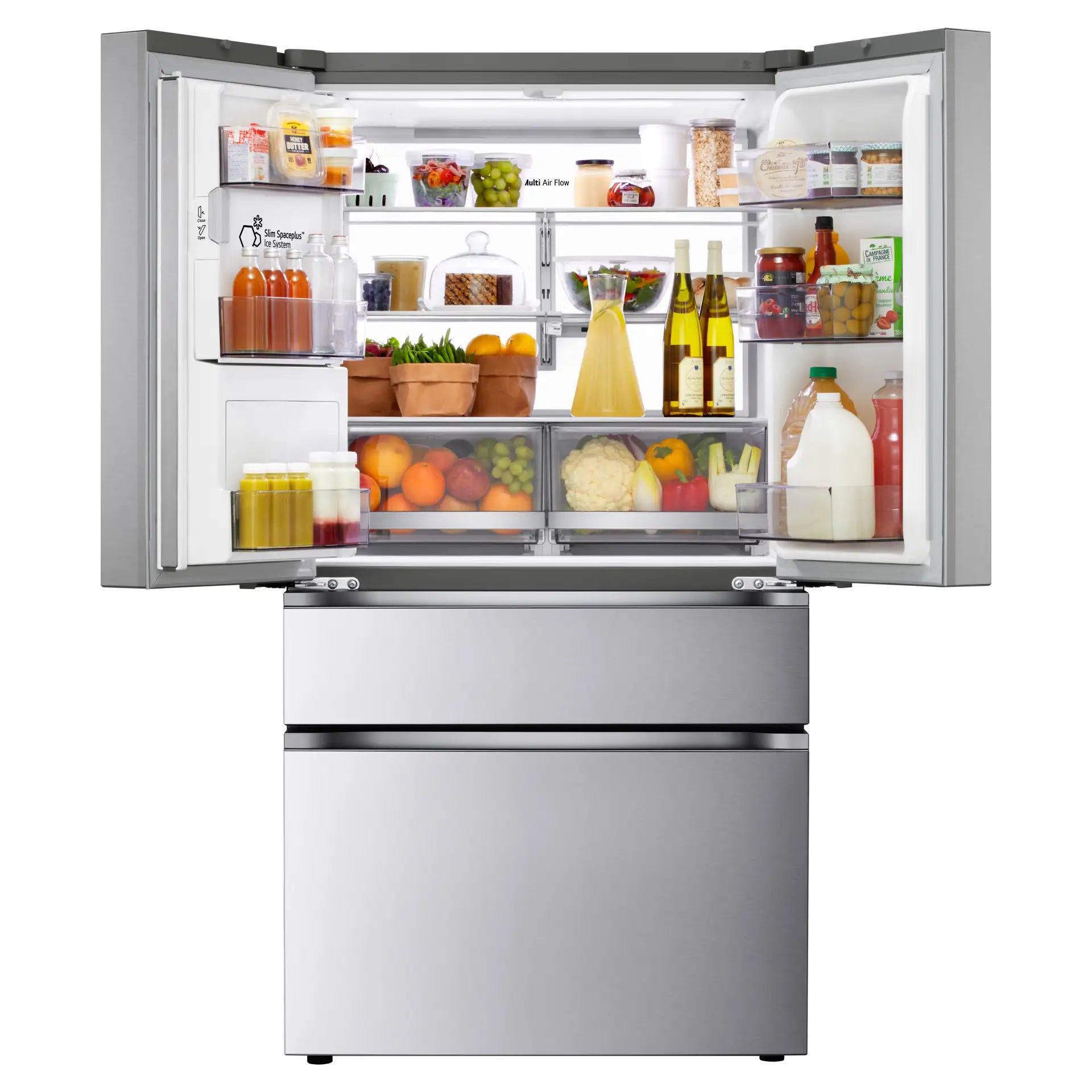 Réfrigérateur LG 29 pi³ 4 Portes Mini Craft Ice™ Convertible