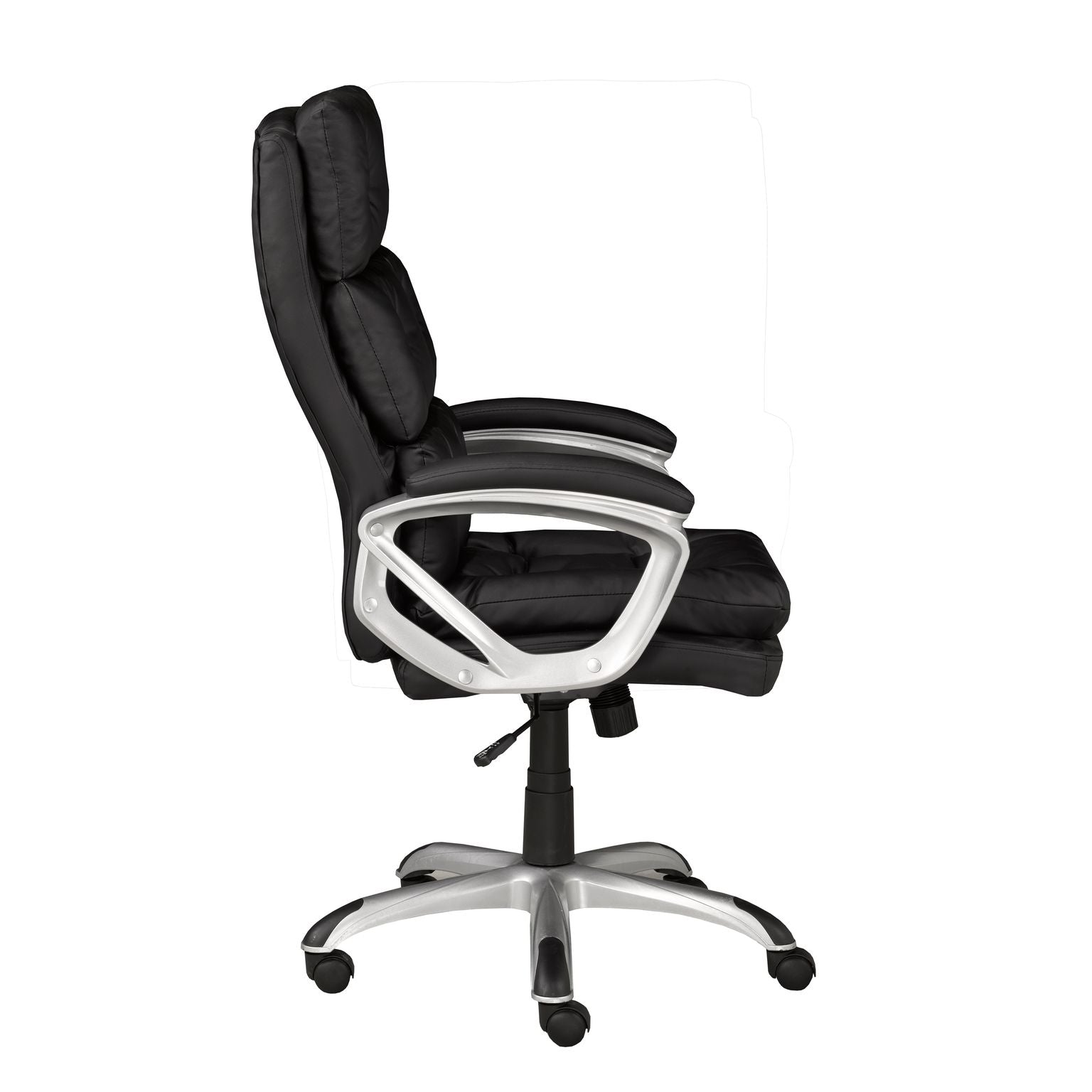 Black Modern Office Chair | Full Support and Recline