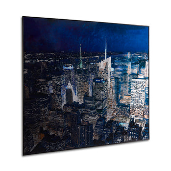 Art mural en acrylique gratte-ciel de New York