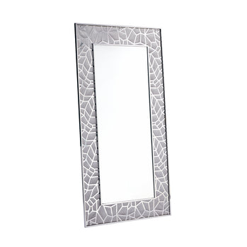 Miroir de sol Wellington : velours gris