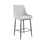 Tabouret de comptoir Victoria : Lin gris clair