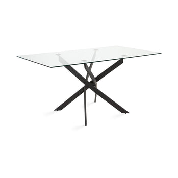 Table de salle à manger Victor Black : taille régulière