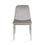 Chaise de salle à manger Minos : velours gris