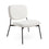 Chaise d'appoint Emmett : Boucle blanche