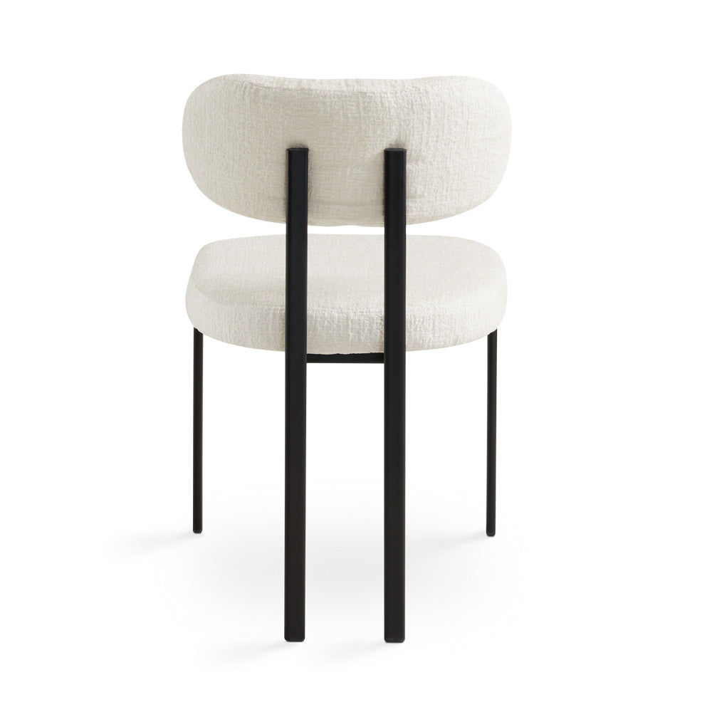 Chaise de salle à manger Otis : Lin crème