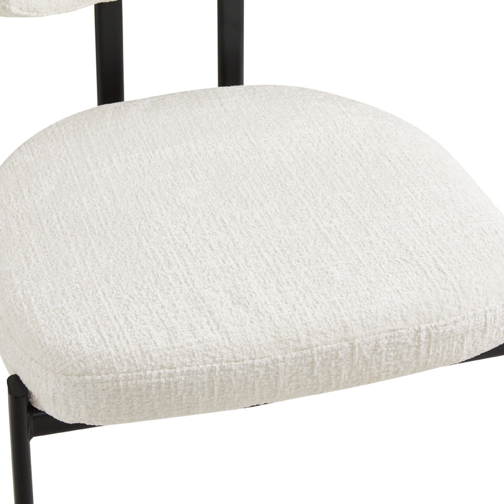 Chaise de salle à manger Otis : Lin crème