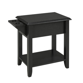 TABLE D'APPOINT - NOIR ( Meuble Mtl )