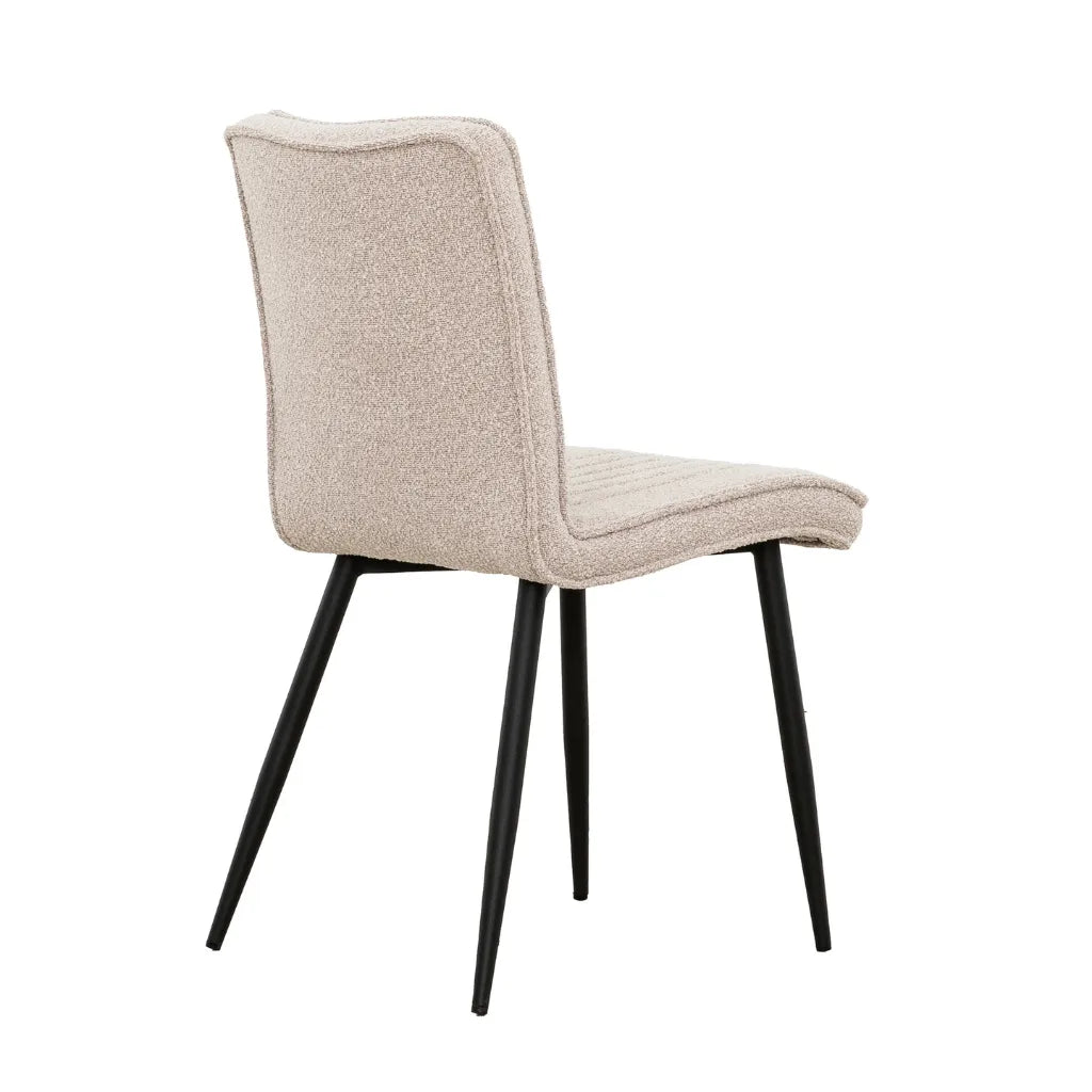 Chaises 1018 Gris Docia | Ensemble de 2 | Design Moderne