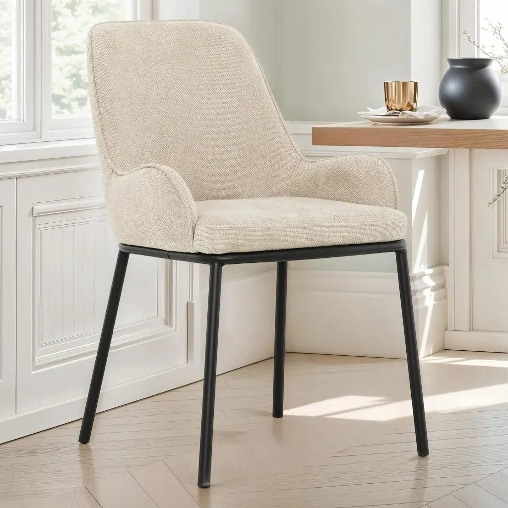 Chaises 1010 Gris Uzzi | Style Fauteuil | Lot de 2