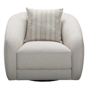Sophy : Le Fauteuil Pivotant 360° au Fini Elly Amande