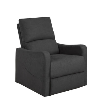 FAUTEUIL ÉLÉVATEUR INCLINABLE, GRIS FONCÉ ( Meuble Mtl )