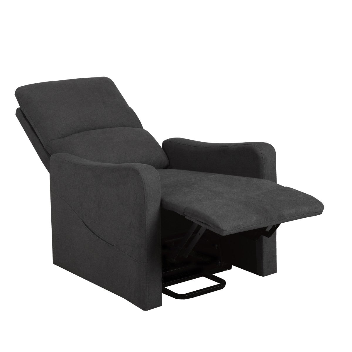 FAUTEUIL ÉLÉVATEUR INCLINABLE, GRIS FONCÉ ( Meuble Mtl )