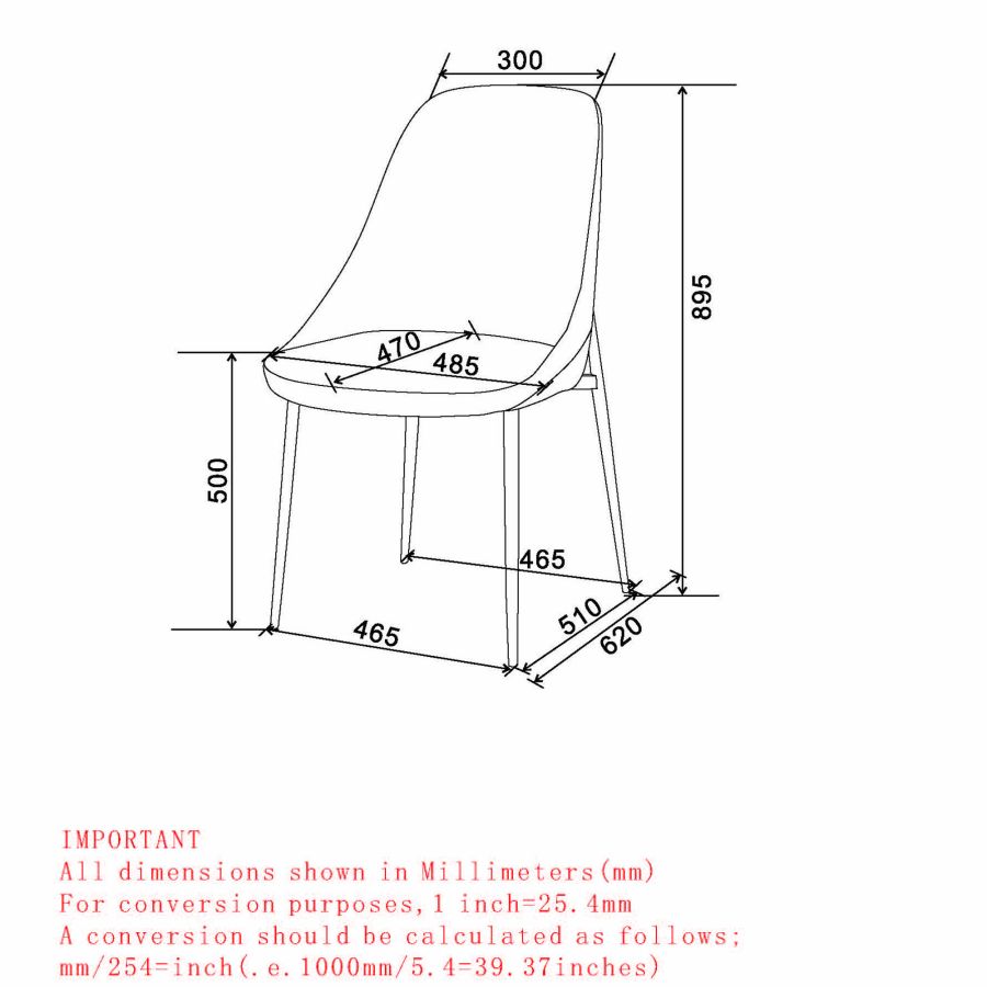 Chaise d'appoint Cleo, ensemble de 2, en blanc et or vieilli ( Meuble Mtl )
