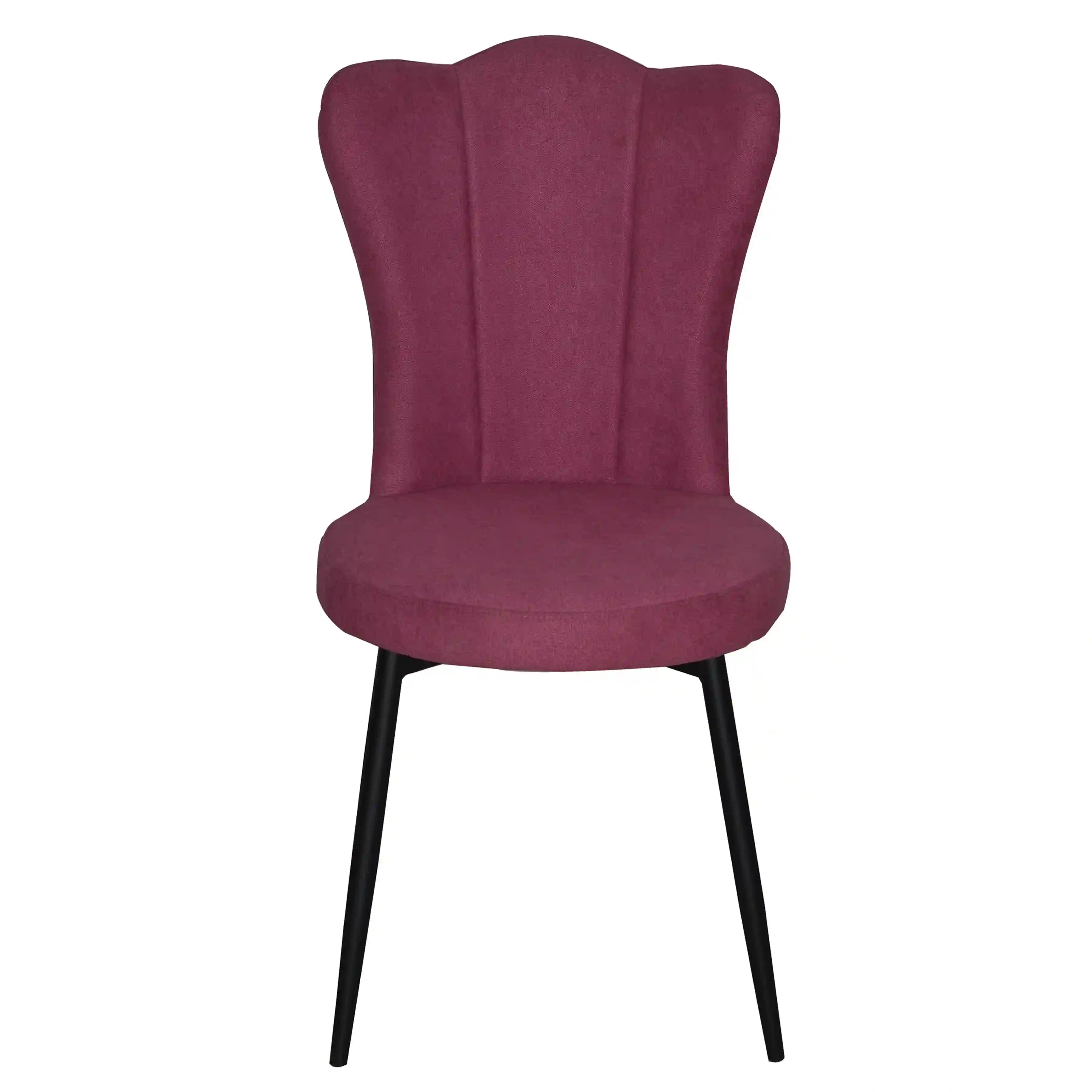 Chaises 2067 Rose Blush | Velours &amp; Pieds Noirs | Lot de 2
