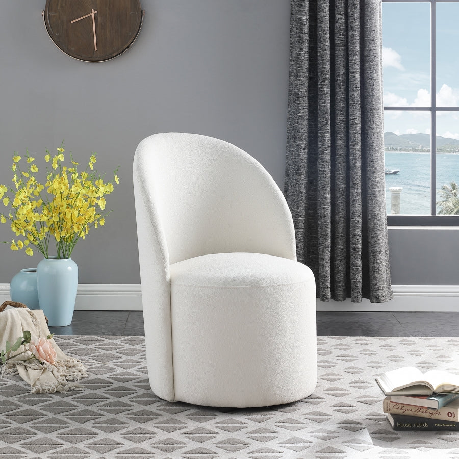 Accent de tissu Hareyled boucle | Chaise de salle à manger