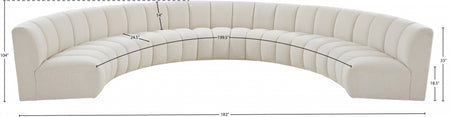 Tissu Boucle Infini 7pc. En coupé