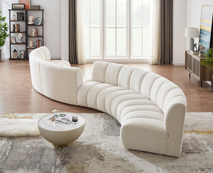 Tissu Boucle Infini 6pc. En coupé