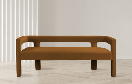 Banc en velours Athena