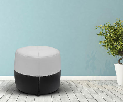 KW-011 Ottoman blanc ( Meuble Mtl )