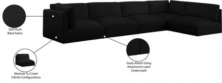 Sectionnel modulaire en tissu Ease