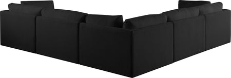 Sectionnel modulaire en tissu Ease
