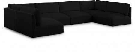 Sectionnel modulaire en tissu Ease