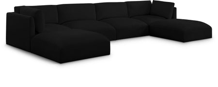 Sectionnel modulaire en tissu Ease