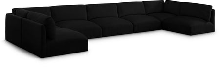 Sectionnel modulaire en tissu Ease