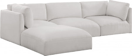Sectionnel modulaire en tissu Ease
