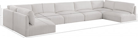 Sectionnel modulaire en tissu Ease