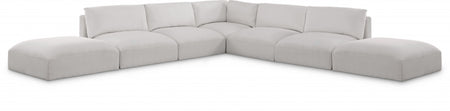 Sectionnel modulaire en tissu Ease