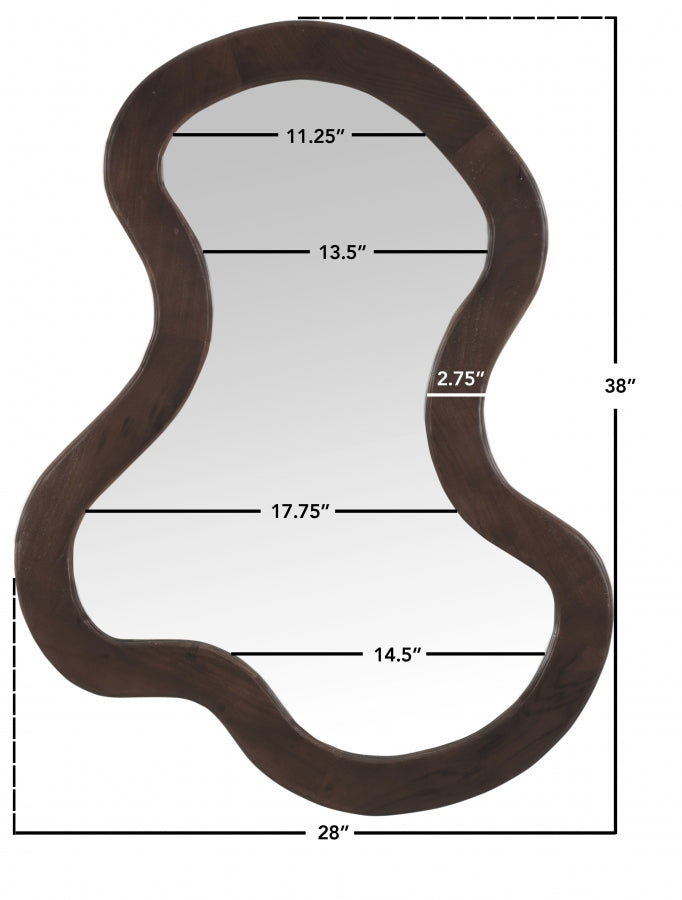 Miroir oblique