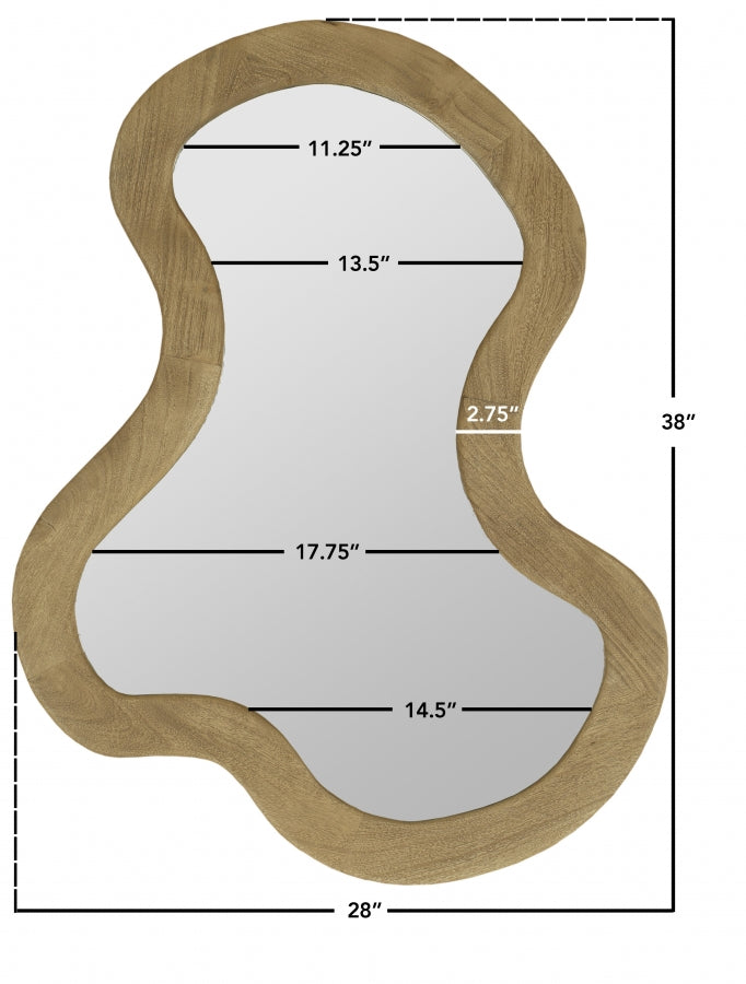Miroir oblique