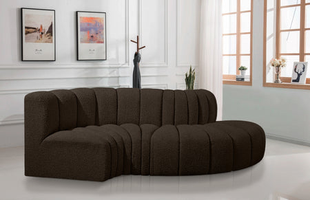 Tissu Boucle Arc 4pc. En coupe