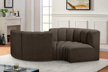 Tissu Boucle Arc 4pc. En coupe